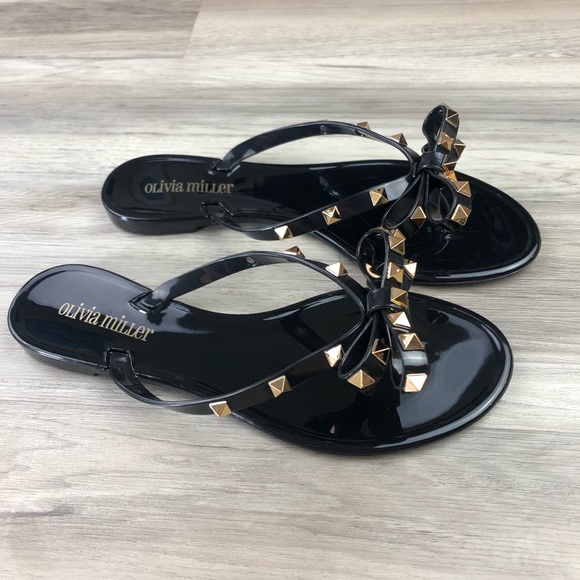 olivia miller femme fatale jelly sandal